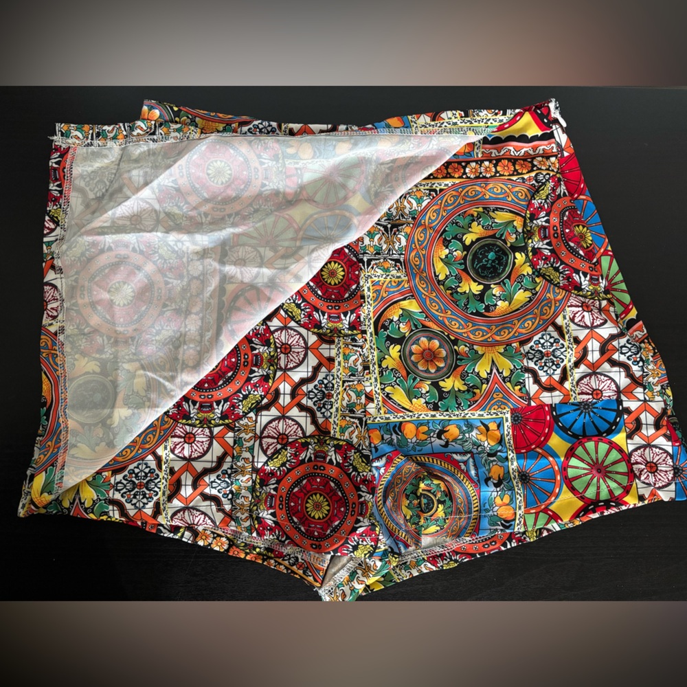 Patterned Skort - Picture 3 of 6